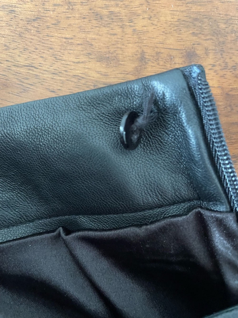 Part Two Copenhagen Lambskin Leather A Line Mini Skirt Size 36 Scandi Classic - Picture 10 of 15